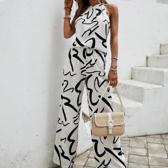 Emery Rose Luna Pants and Halter top - size 12 - Picture 2 of 5